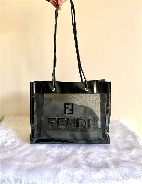 vintage fendi tote bags